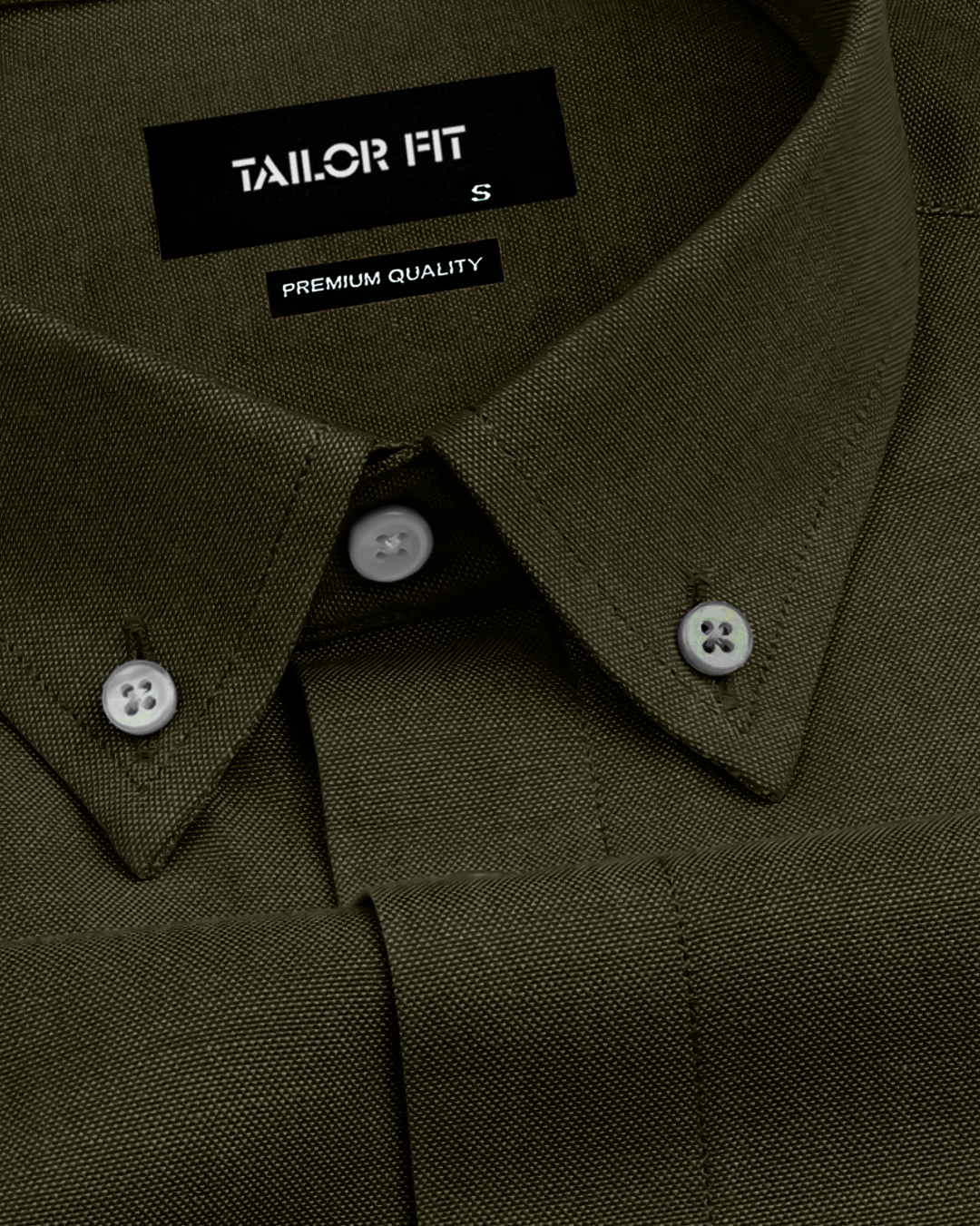 Supreme London Cotton Shirt - Olive Green