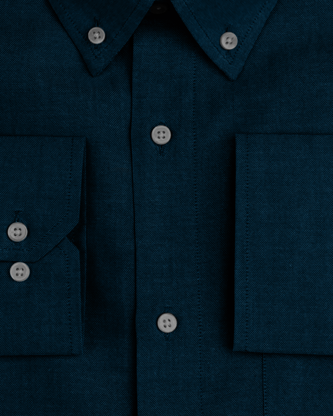 Supreme London Cotton Shirt - Navy Blue