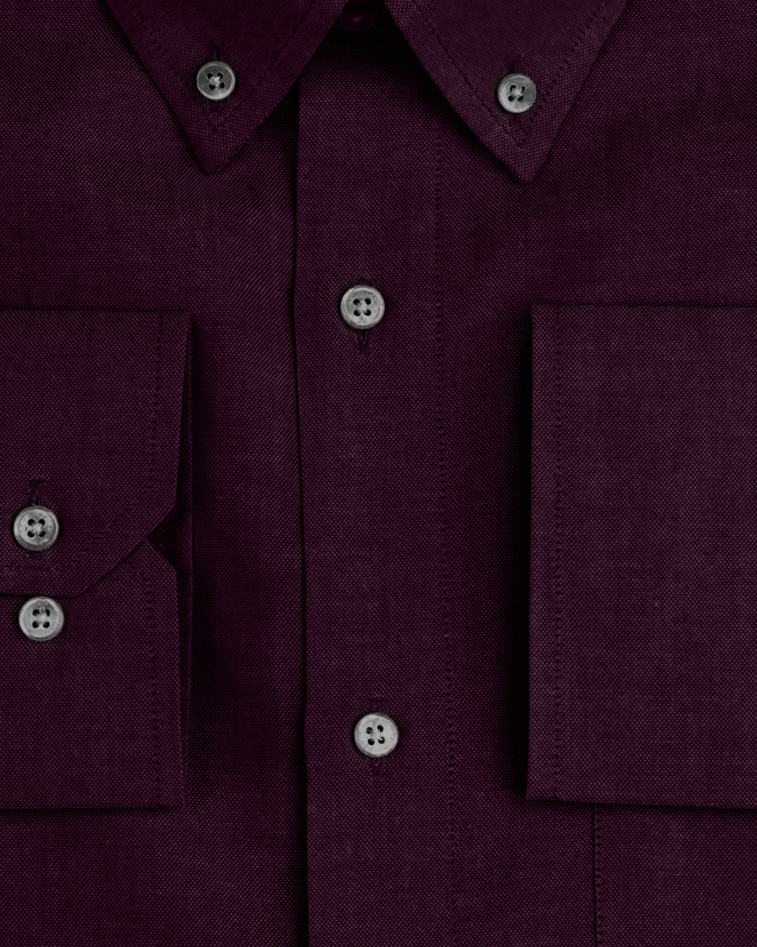 Supreme London Cotton Shirt - Purple Winewood
