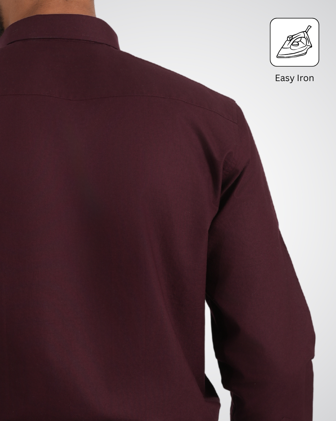 Men’s Maroon Shirt – Bold & Stylish for Formal or Casual Wear