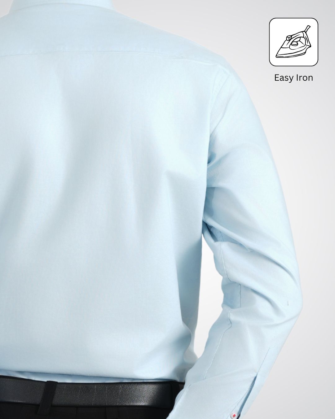 Men’s Light Blue Cotton Shirt – Fresh & Versatile for Everyday Use