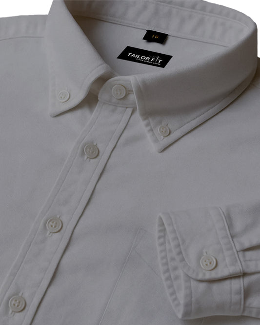 Men’s Silver Cotton Shirt – Timeless Look for Office or Casual Outfits NF