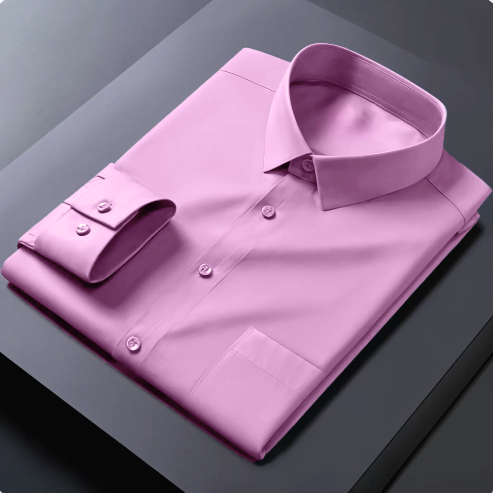 Premium Cotton Solid Shirt for Man (Rose Gold)