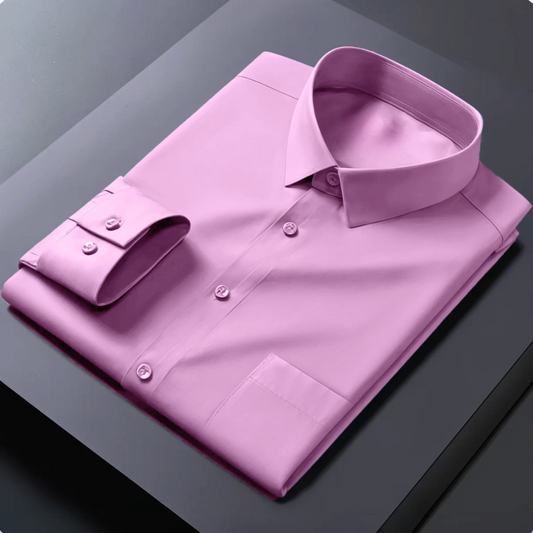 Premium Cotton Solid Shirt for Man (Rose Gold)