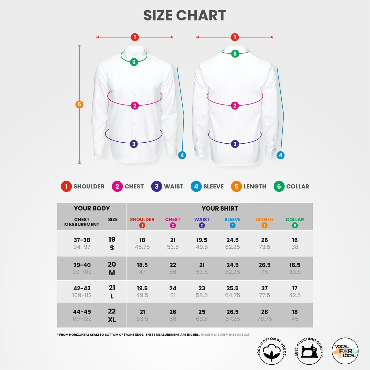 Silver Grey Plain Cotton Solid Shirt