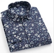 Man Regular fit Floral Cotton Shirts