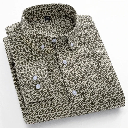 Man Regular fit Printed Cotton Shirts