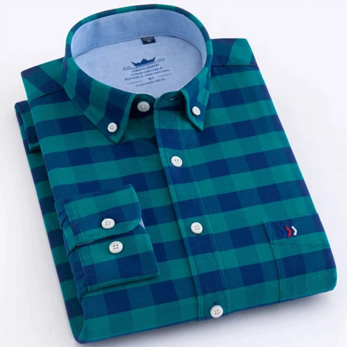 Man Regular fit Check Cotton Shirts