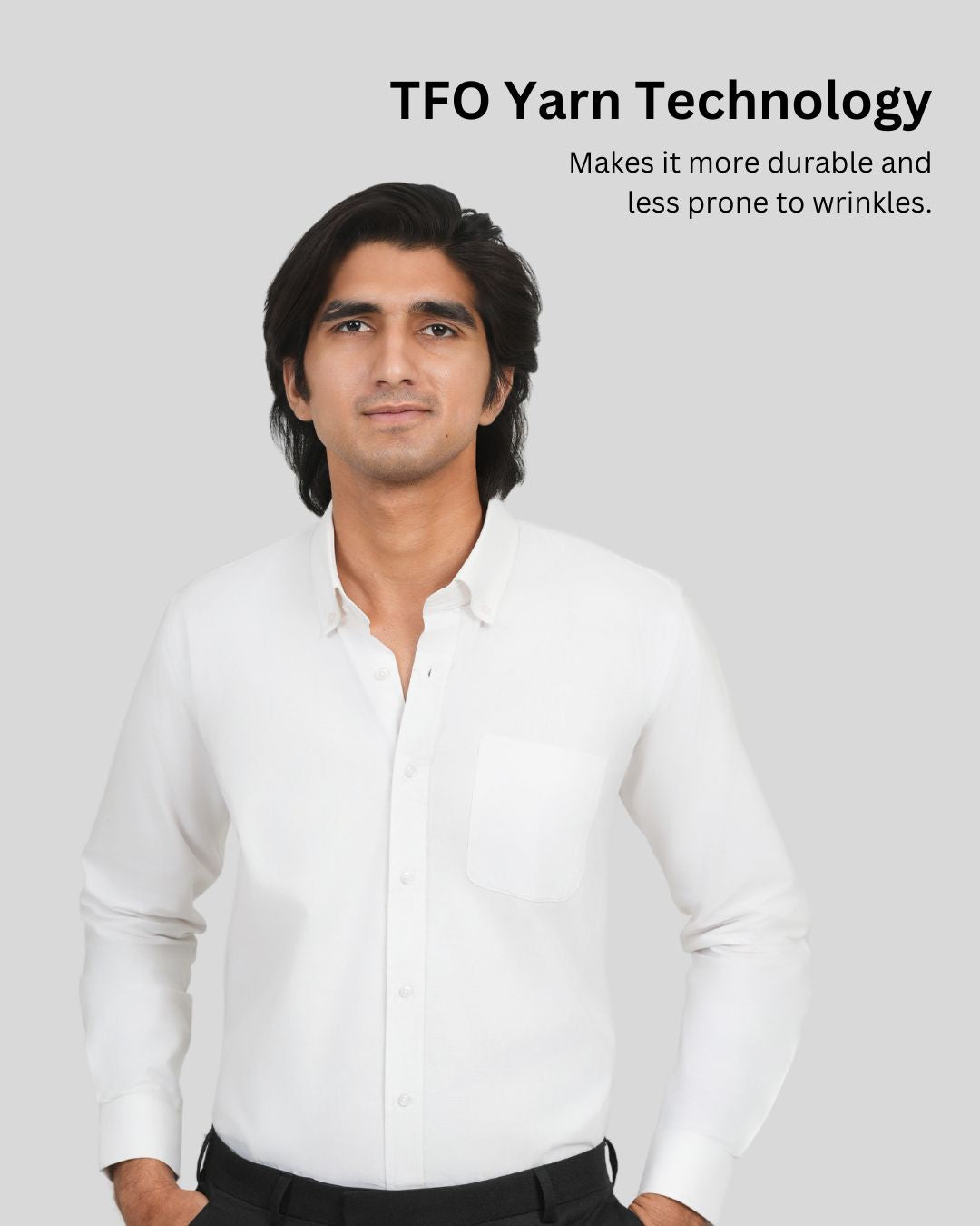 Premium North Face Solid Shirts (White)