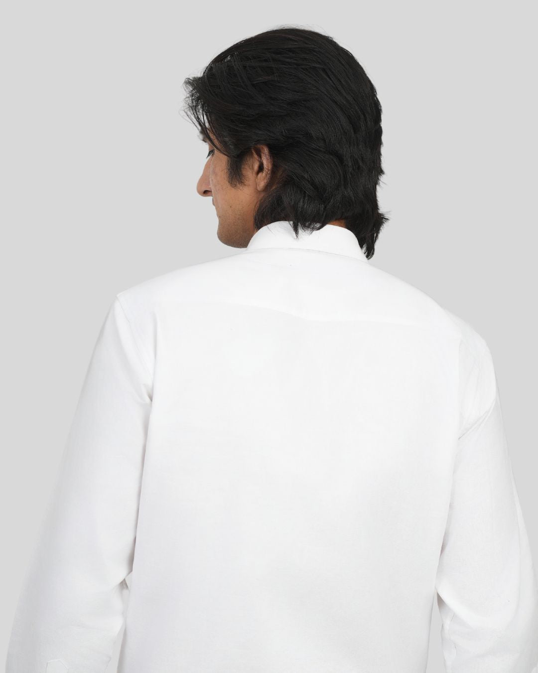 Premium North Face Solid Shirts (White)