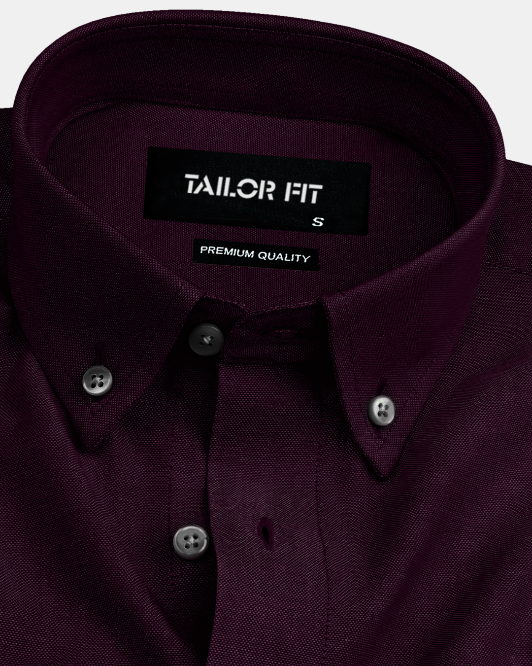 Supreme London Cotton Shirt  - Purple Winewood