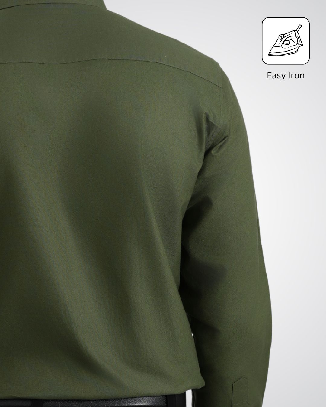 Men’s Olive Green Shirt – Great for Weekend Outings or Smart Casuals