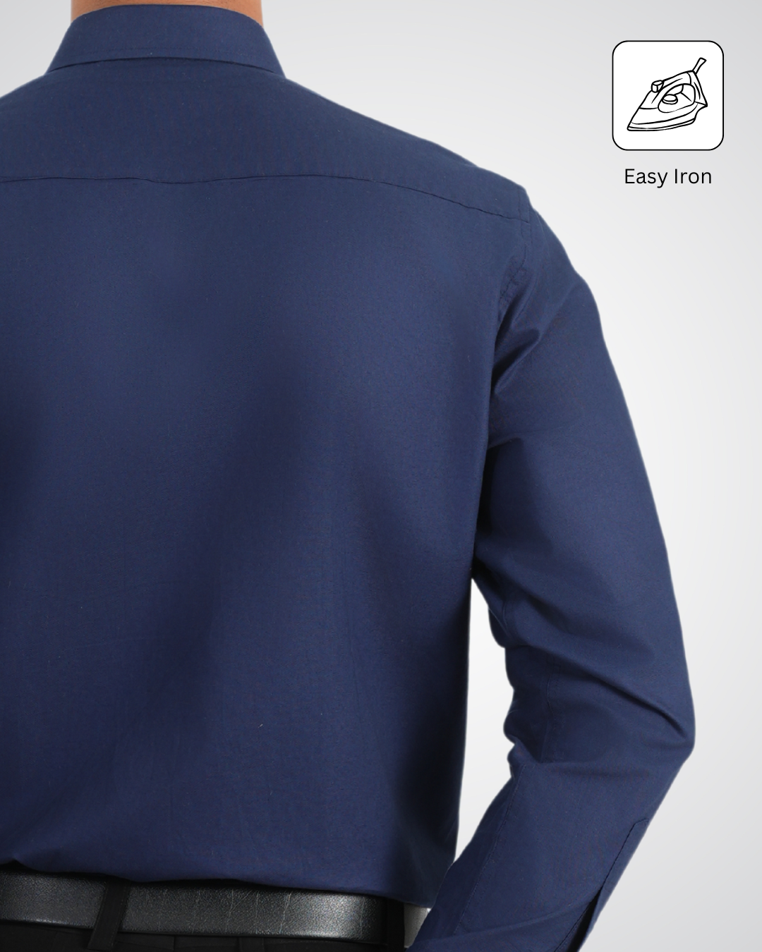 Men’s Navy Blue Shirt – Perfect for Work, Meetings, or Evenings