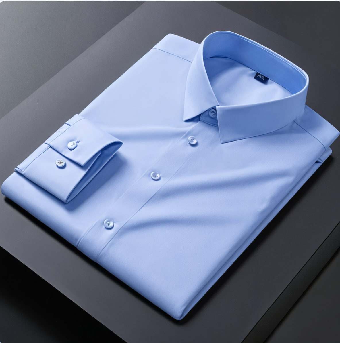 Pack of 2 Premium Cotton Solid Shirt for Man (Silver, Sky Blue)